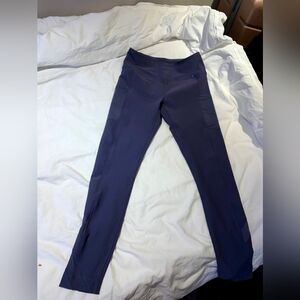 Purple sports leggings